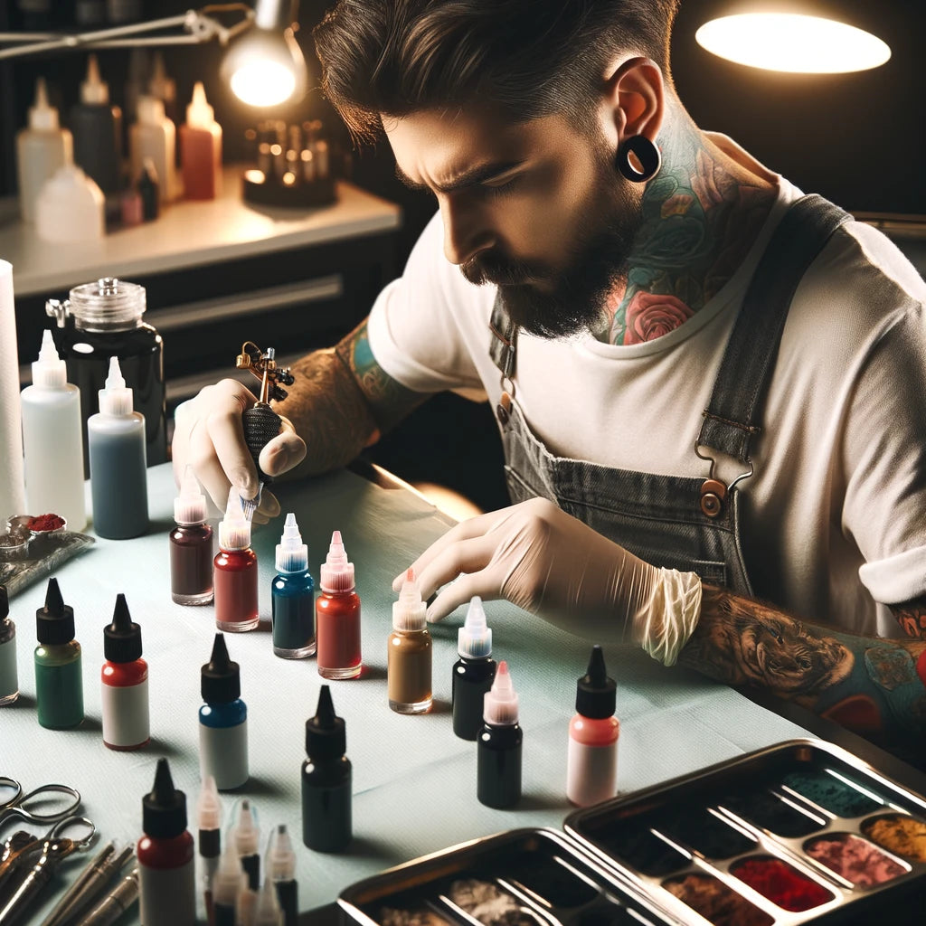 The Impact of Pigment-to-Carrier Ratio on the Texture of Tattoo Ink